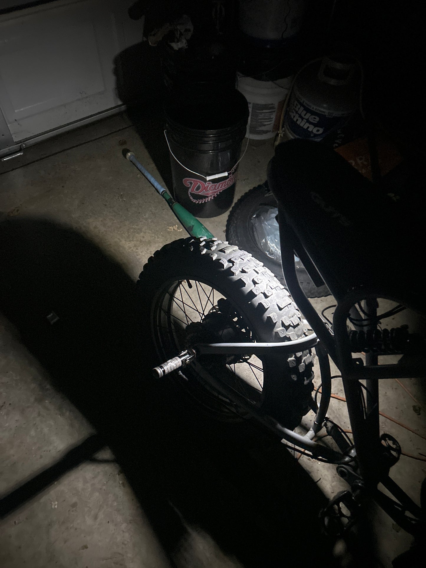 How bright the rock light is