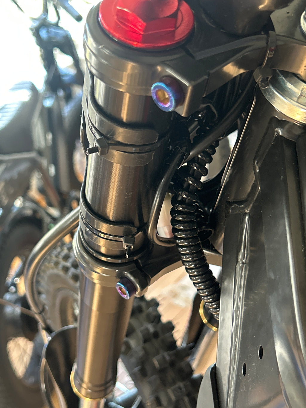 Yozma full titanium bolt kit