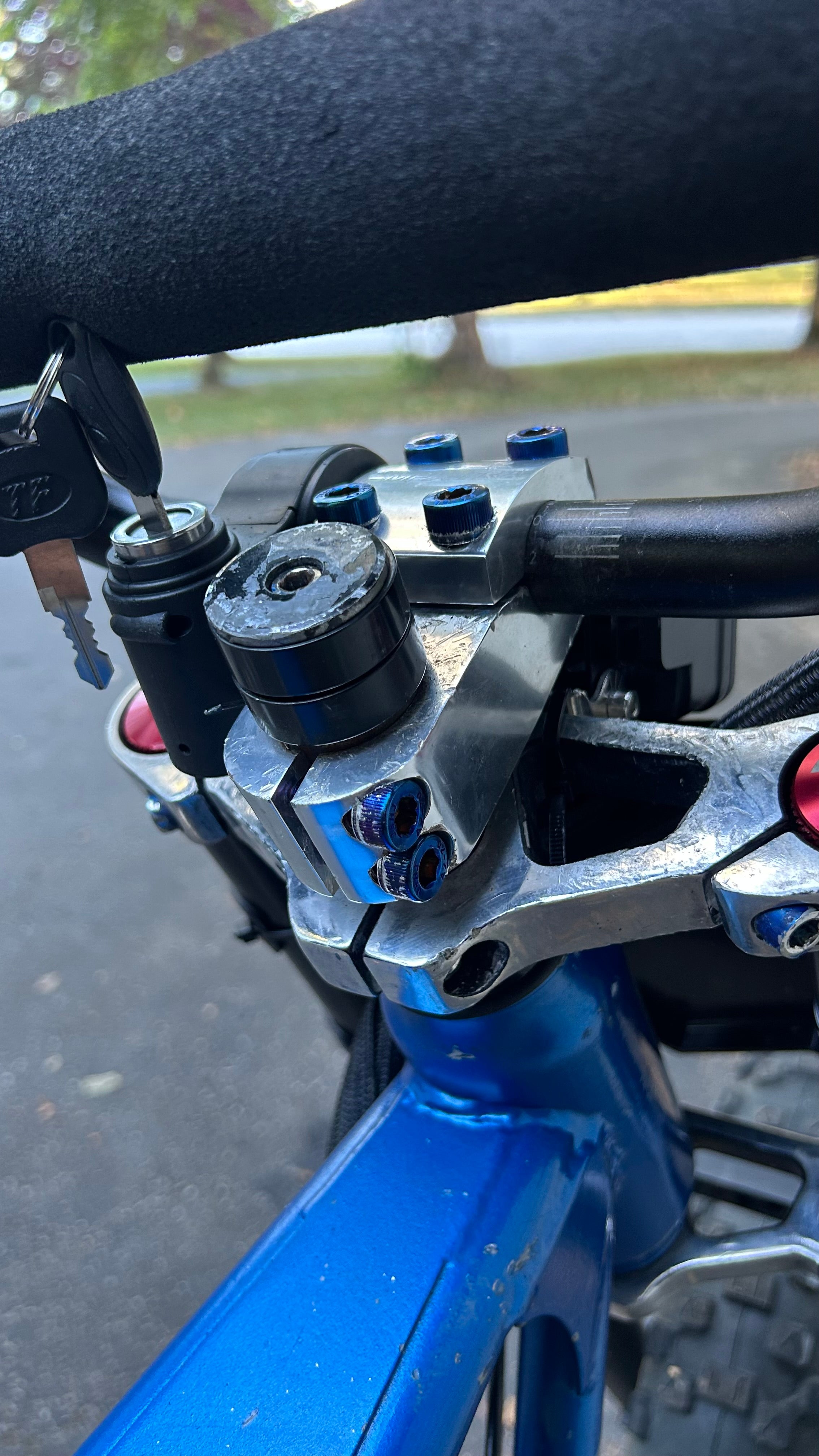 Titanium coated stem bolts(READ DISC)