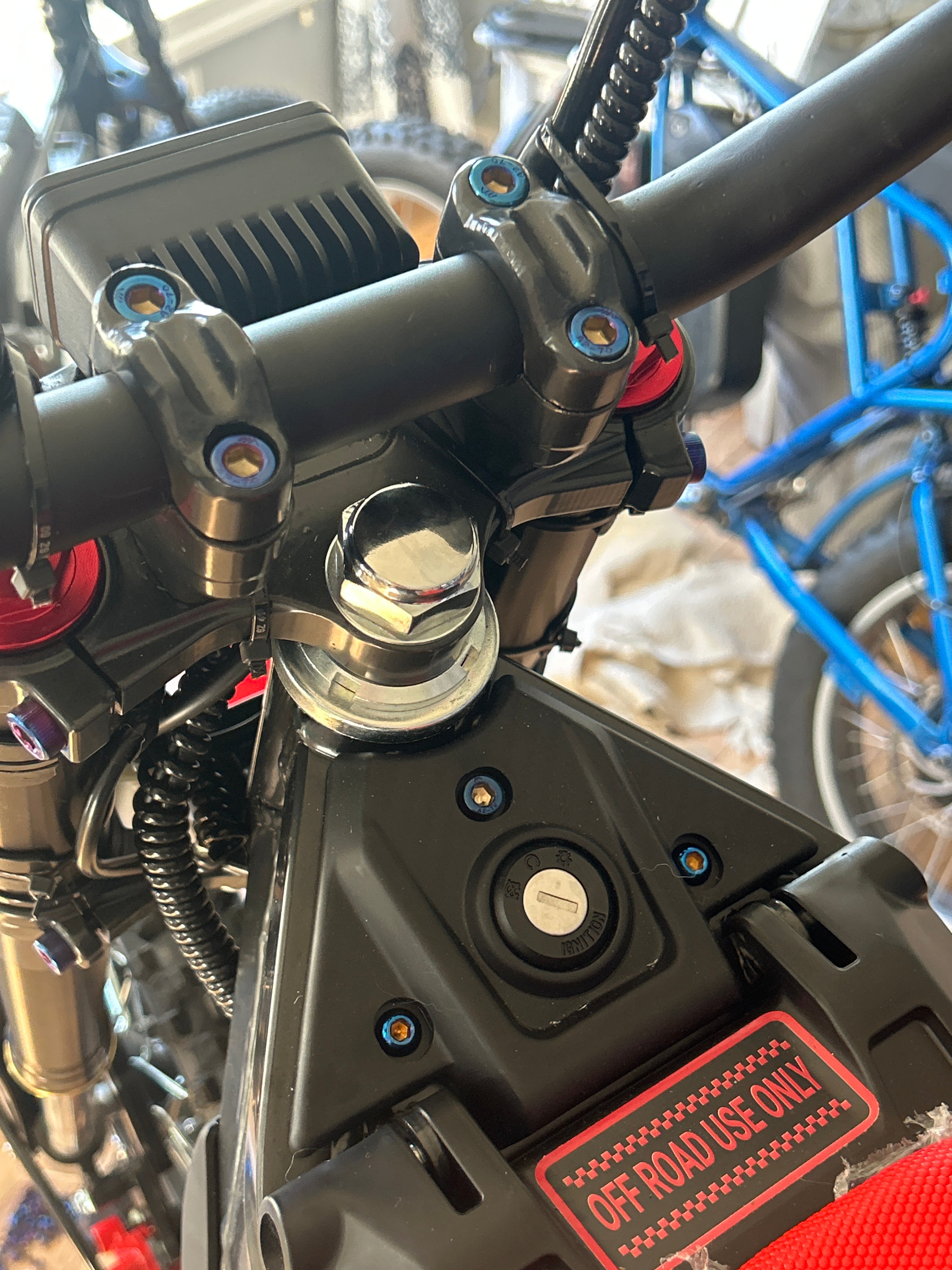 Yozma full titanium bolt kit