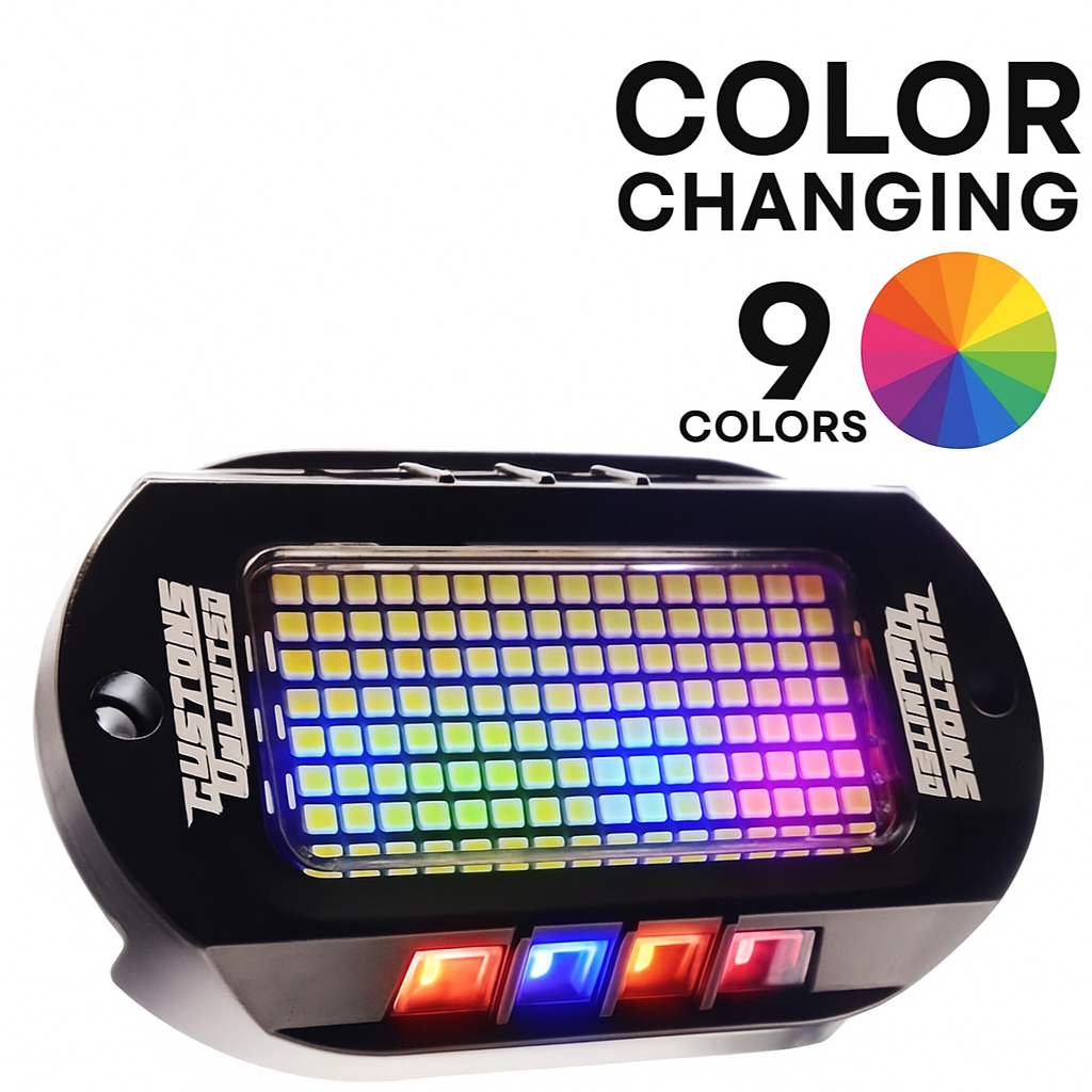 Color changing rock light. All Bikes! – rq.racing