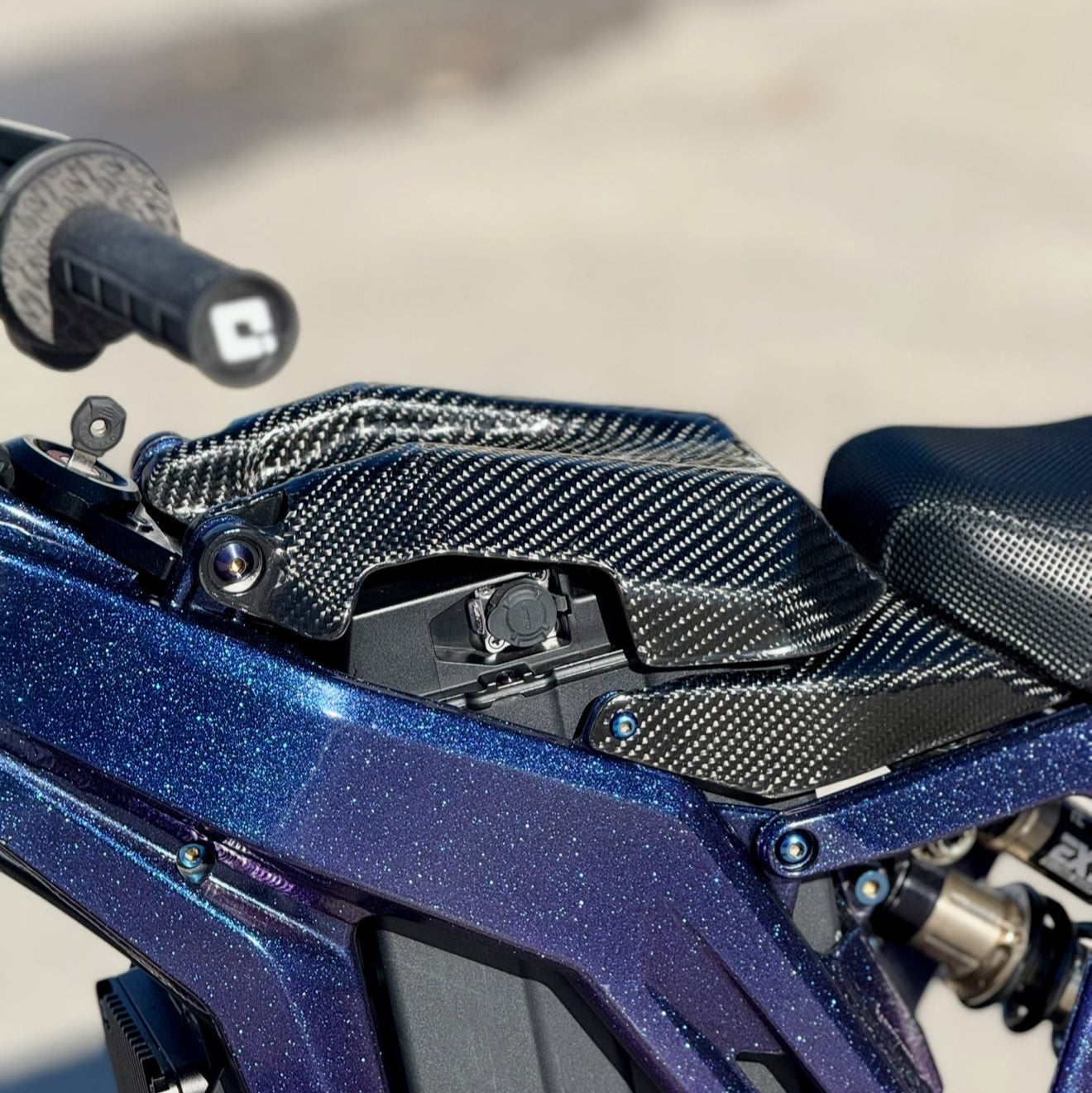 Eride Pro Carbon Fiber Battery Lid (Pre-Order)