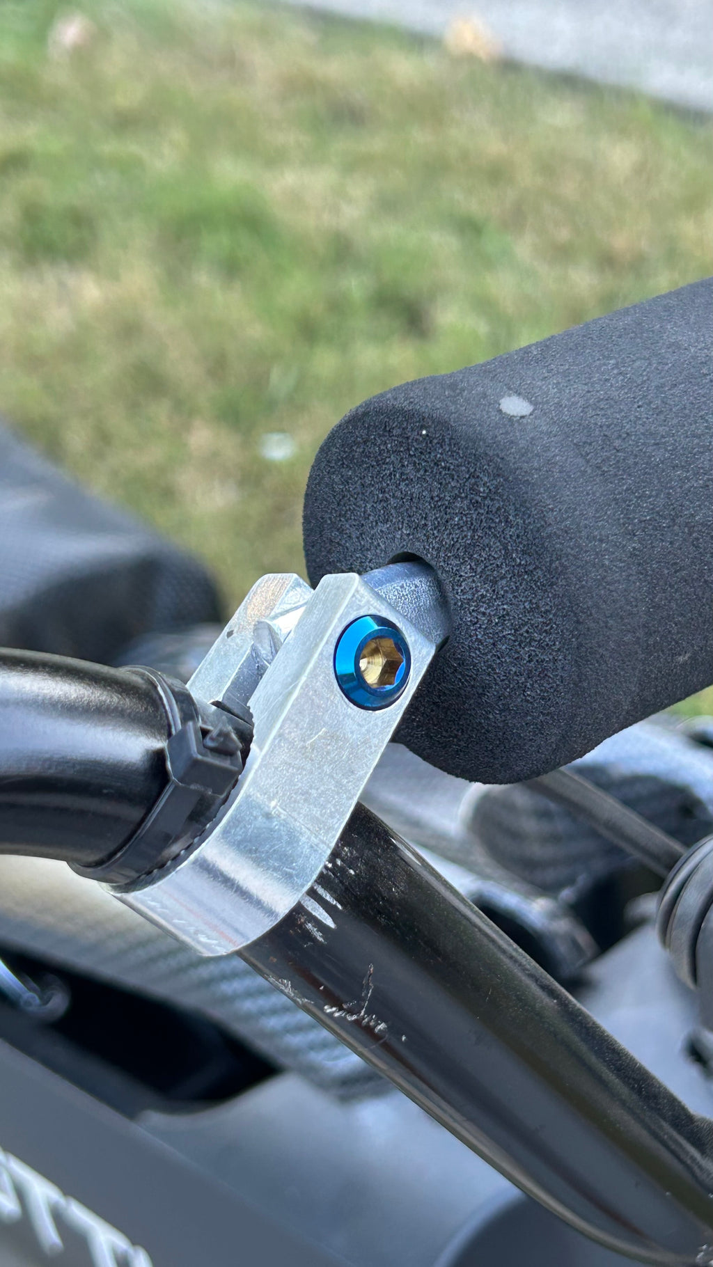 Titanium coated barpad bolts