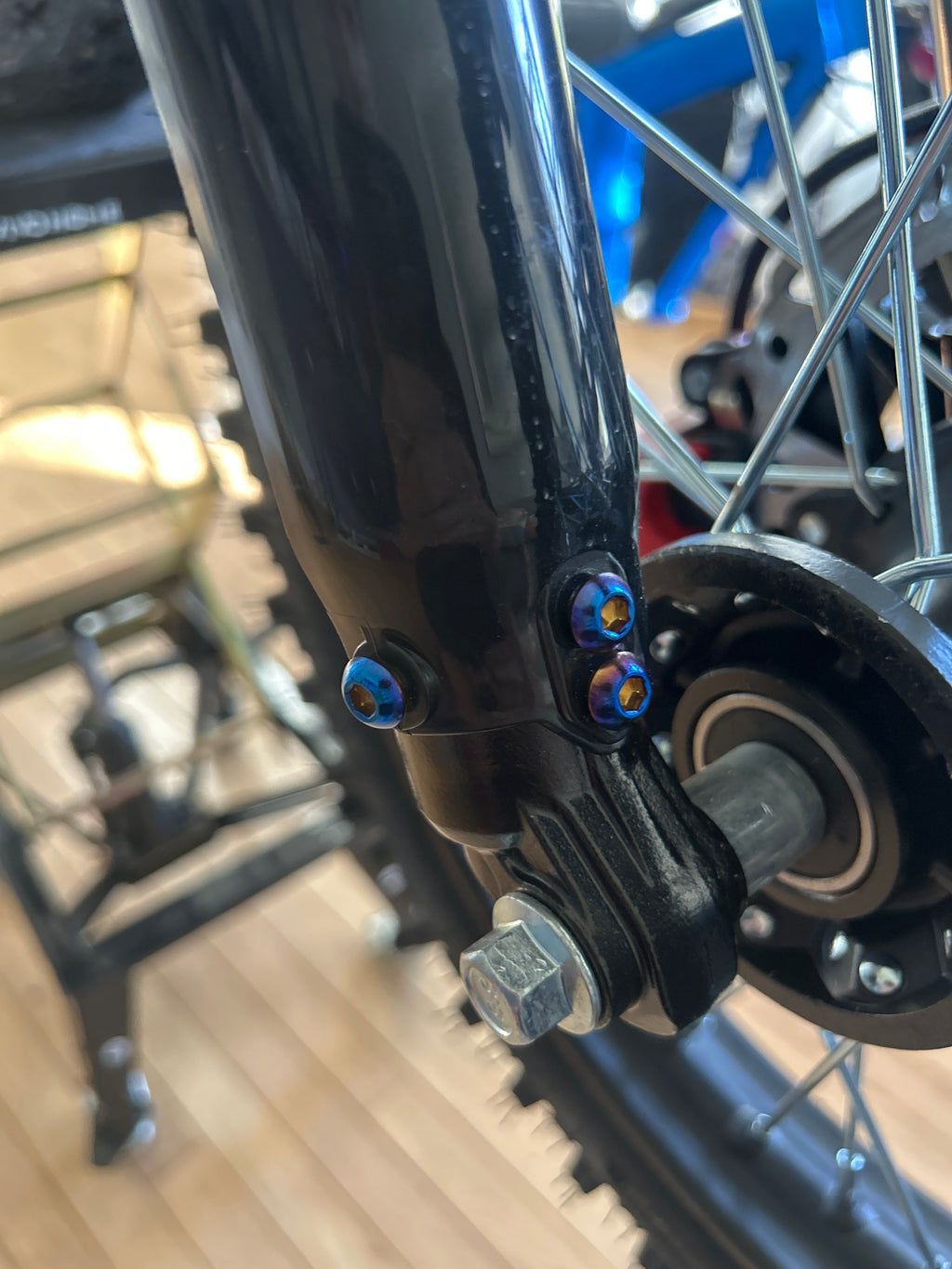 Yozma full titanium bolt kit