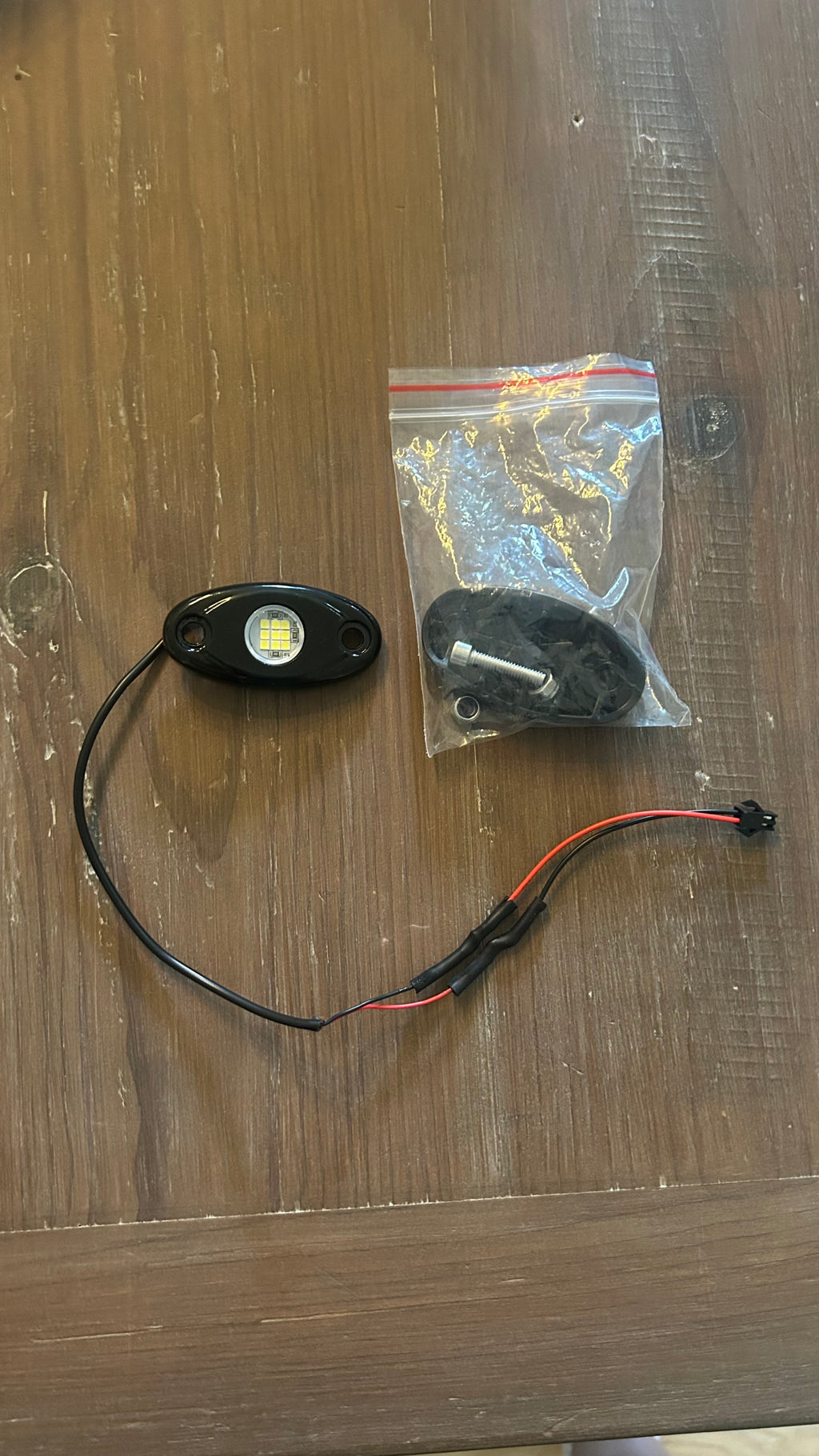 Ridstar plug and play rock light