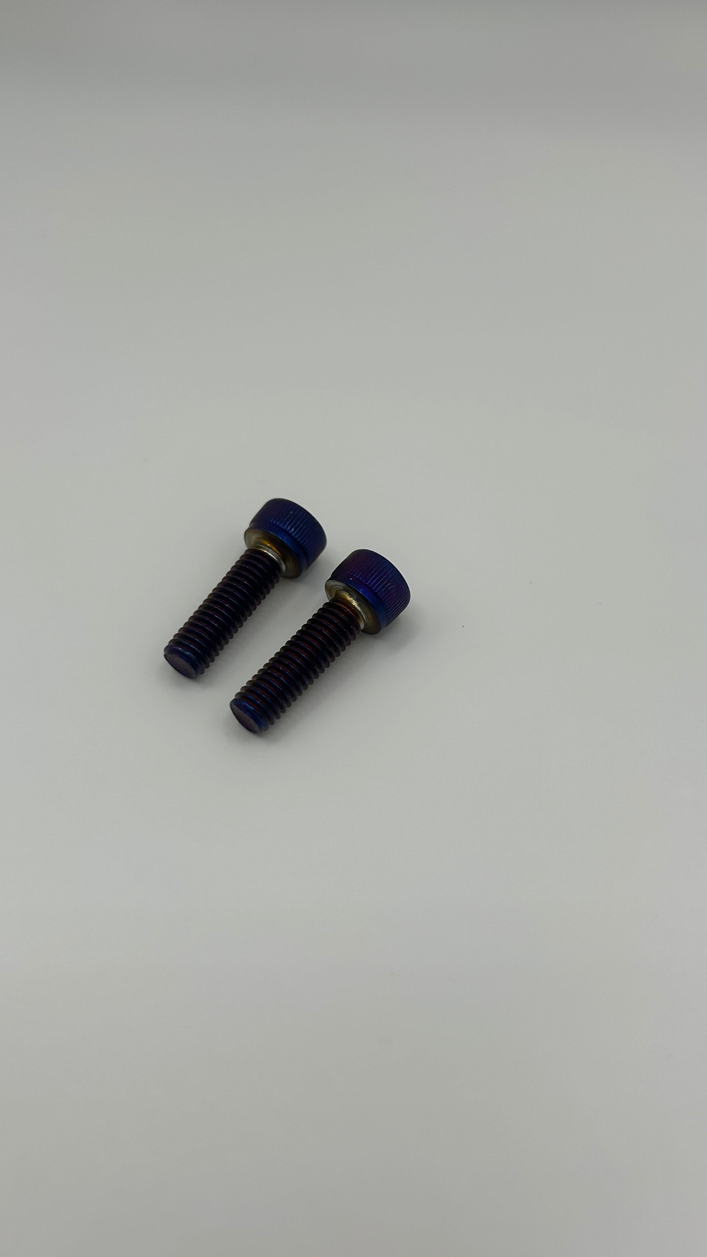 Titanium coated barpad bolts